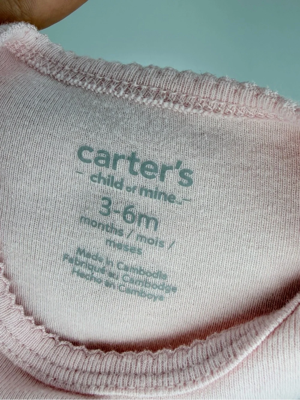 4-Piece Baby Girl Bodysuit Bundle 3-6M Carter’s & Dreamgro